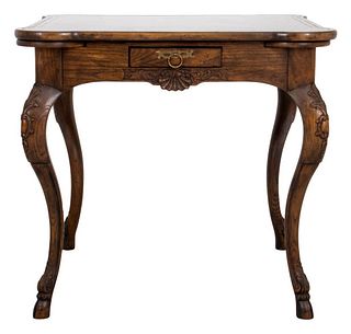 Baker French Provincial Louis XV Style Games Table