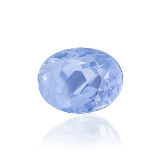 NO RESERVE LOT - 2.69 Carat Kashmir Unheated Sapphire Loose Gemstone, GIA Certified