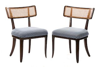 Pair of Edward Wormley for Dunbar Side Chairs