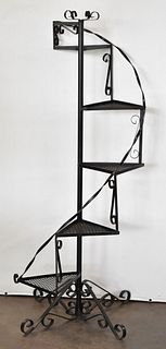 SPIRAL STAIRCASE PLANT STAND