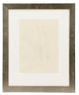 Todd Murphy, "2 Camels", Signed Sketch