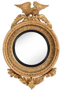 Classical Giltwood Bullseye Mirror