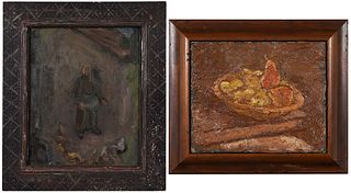 Two Paintings by George Pierre Bouche