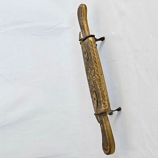 India Brass Carving Set 
