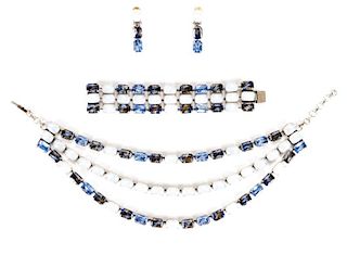 Jean-Louis Blin Bracelet, Necklace & Earrings