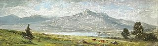 Albert Bierstadt (1830 – 1902) — A Mountain Pasture