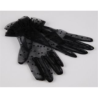 Prince Purple Rain Spare Black Lace Gloves