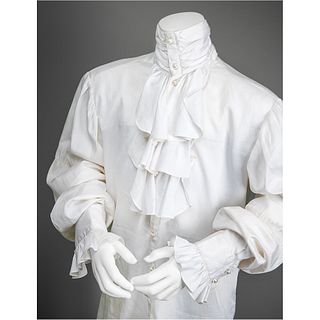Prince&#39;s Stage-Worn White Ruffled Shirt from the 12th Annual American Music Awards