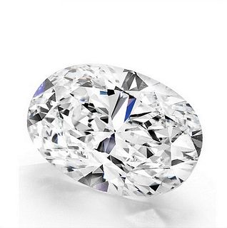7.10 ct, H/VS2, Oval cut IGI Graded Lab Grown Diamond