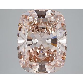5.06 ct, Pink Brown/VS1, Cushion cut IGI Graded Lab Grown Diamond