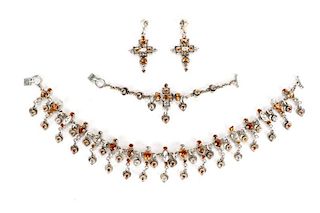 Rodrigo Otazu Bracelet, Necklace & Earrings