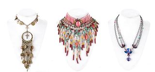 Three Necklaces by Philippe Ferrandis & Babylone