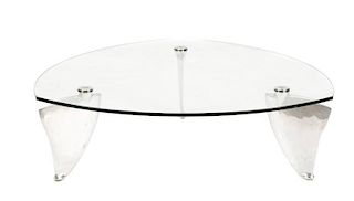 Matthew Hilton for SCP Glass Top Coffee Table