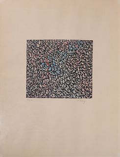 Mark Tobey (American, 1890-1976) 'The Grand Parade' Lithograph