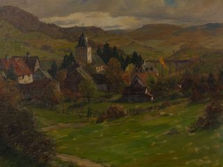 Paul Putzhofen-Hambuchen (German, 1879-1939) Oil on Canvas