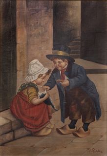N. Richter (European School, 20th Century) Oil on Canvas