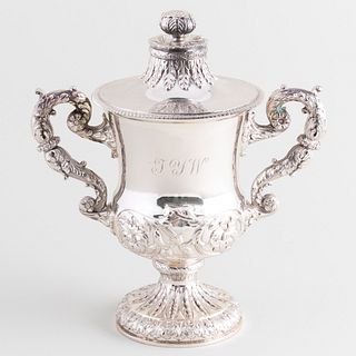 George V Silver Cup and Cover