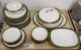 tray 33 pc limoges dinnerr service