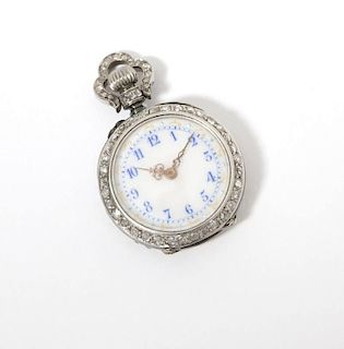 A Lady's Edwardian lapel watch