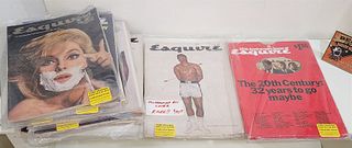 bx 14 1960's and 70's Esquire mags