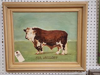 framed o/c "sir selloff" 