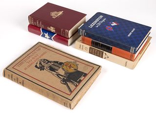 ASSORTED AMERICAN HISTORICAL VOLUMES, LOT OF SIX