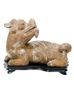 Chinese Ceramic Mythical Beast Figure.
