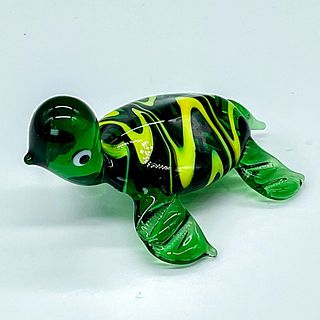 Murano Glass Figurine Turtle