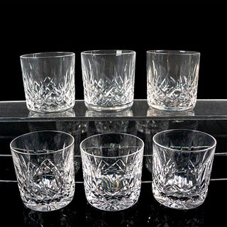 6pc Waterford Crystal Rocks Glasses, Lismore