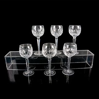 6pc Waterford Crystal Oversized Balloon Glasses, Lismore