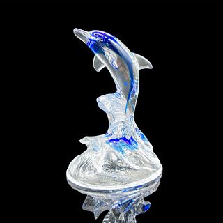 Crystal d'Arques Crystal Figurine, Dolphin