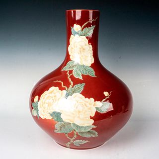 Lladro Porcelain Floral Vase 1001191 - Lladro Porcelain Vase