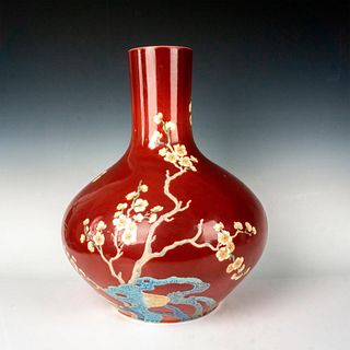 Red Mango Vase 1001192 - Lladro Porcelain Vase