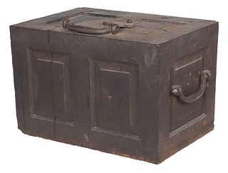 Early American Iron Strongbox