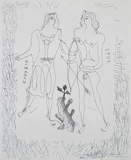 Georges Braque etching