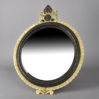 Large Neoclassical Style Beveled Glass Mirror