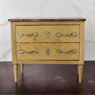 20th C. French Miniature Chest of Drawers