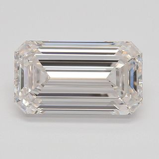 1.81 ct, Natural Faint Pinkish Brown Color, IF, Type IIa Emerald cut Diamond (GIA Graded), Appraised Value: $ 86,600 