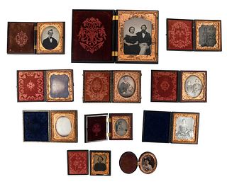 Group of 11 Daguerreotypes