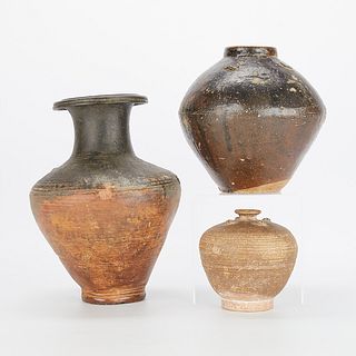 Group of 3 Southeast Asian Vases
