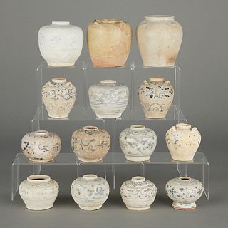 14 Chinese Ceramic Shipwreck Jars