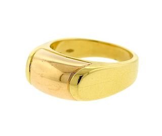 Bvlgari Bulgari 18K Gold Tronchetto Ring