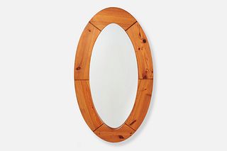 Swedish, Oval Wall Mirror