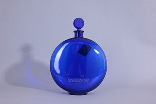 R. Lalique "Dans La Nuit" Glass Perfume Bottle