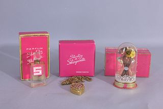 (3) Schiaparelli 'Shocking' Perfume Bottles