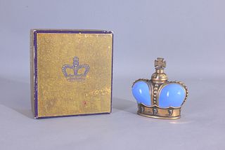 Prince Matchabelli - Blue & Gold Crown Bottle