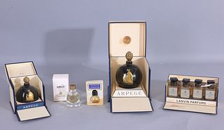 (5) Assorted Jeanne Lanvin Perfume Bottles