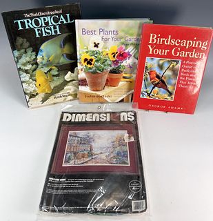 REFERENCE BOOKS & EMBROIDERY KIT