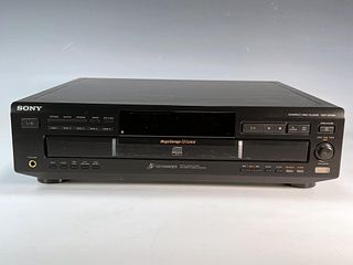 SONY COMPACT DISC CDP CE525 PLAYER 