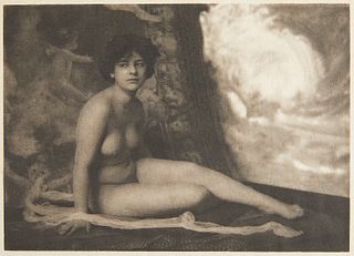 Frank Eugene Nude Study Photogravure